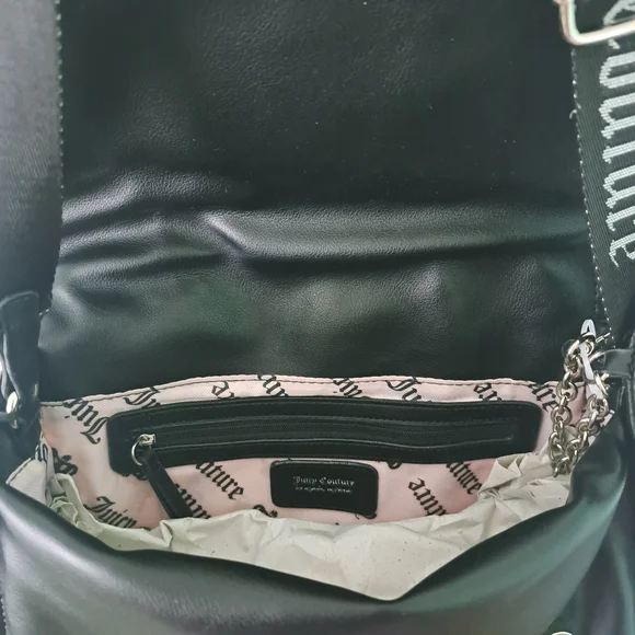 Juicy Couture Shoulder Bag With Mini Bag Charm - Picture 6 of 6